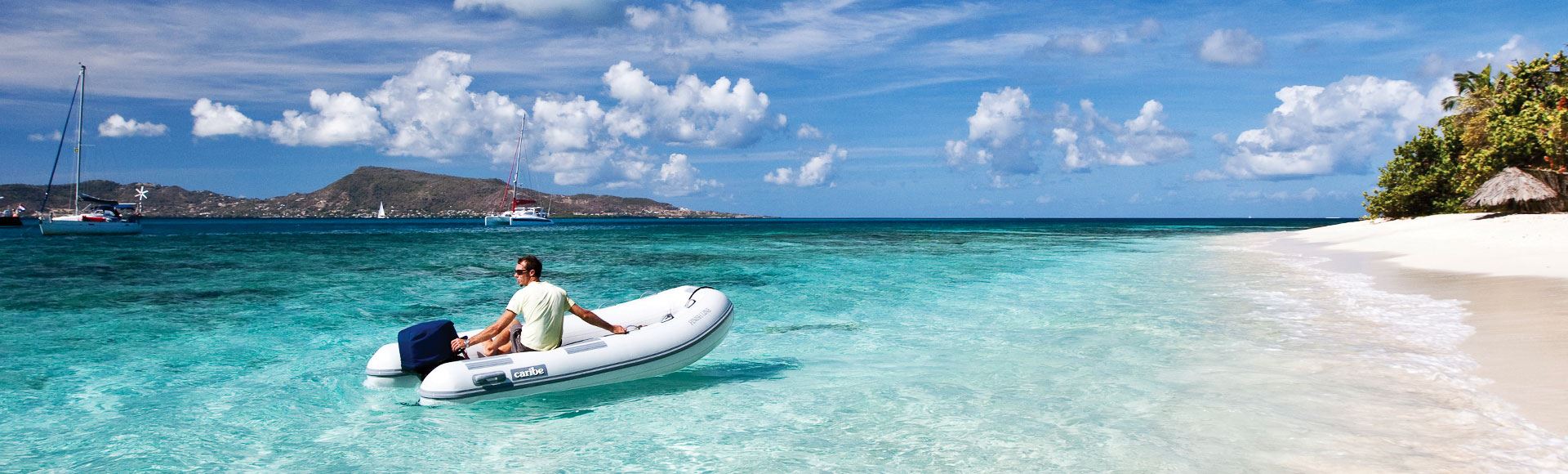 vacanza sulle spiagge bianche e mare cristallino, totale relax.