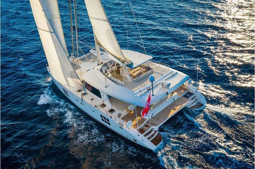 Immagine di Ombre Blu 3 | Luxury catamaran | crociera in catamarano | mediterraneo