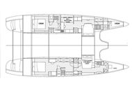 Immagine di 2027 | Ombre Blu 3 | Luxury catamaran | crociera in catamarano | Italia Meditteraneo