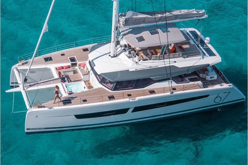 Immagine di  Number One | luxury catamaran | crociera in catamarano | mediterraneo