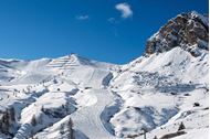 Ponte dell'Immacolata sulla neve in Alta Badia -  Corvara Trentino-Alto Adige
