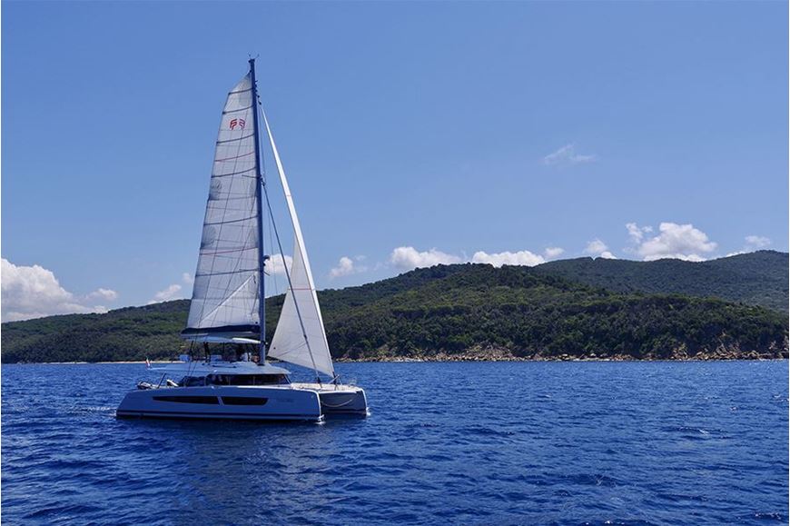 Immagine di Maurice | Luxury catamaran | crociera in catamarano | Sardegna