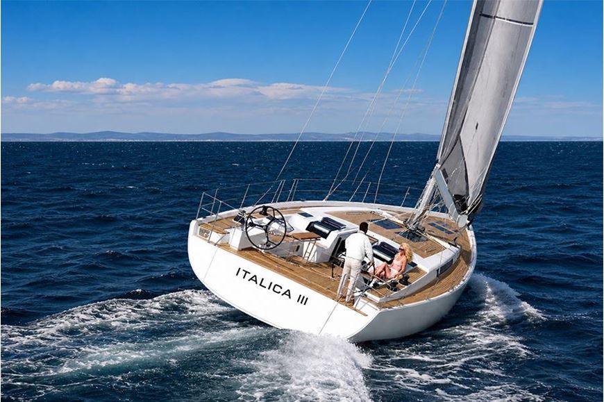 Immagine di Italica III | Hanse 575 | Luxury sailing yacht | Vacanza a vela charter | Sardegna 