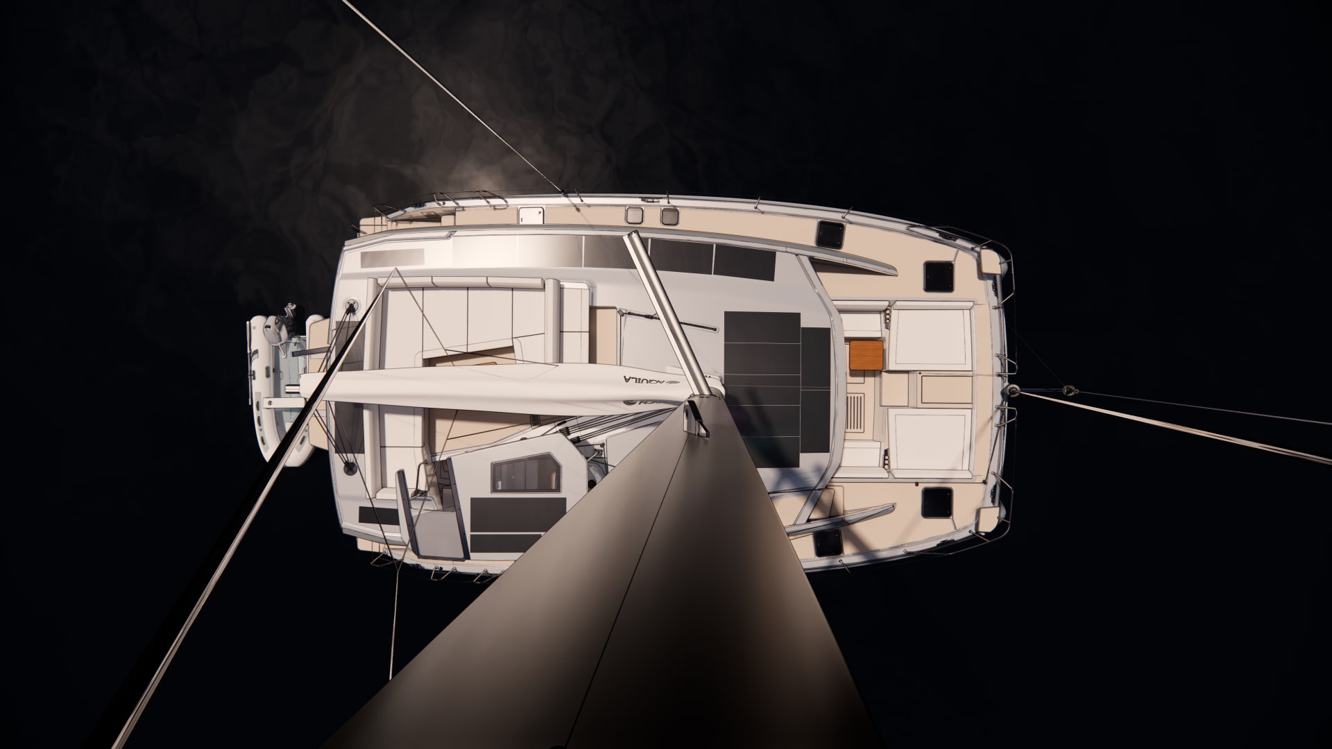 Aquila 45 Sail — vista dall'alto