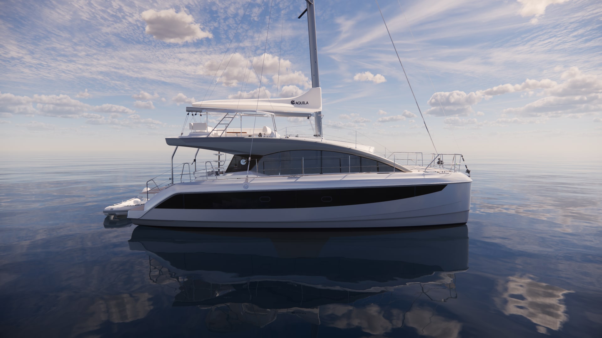 Aquila 45 Sail — vista laterale