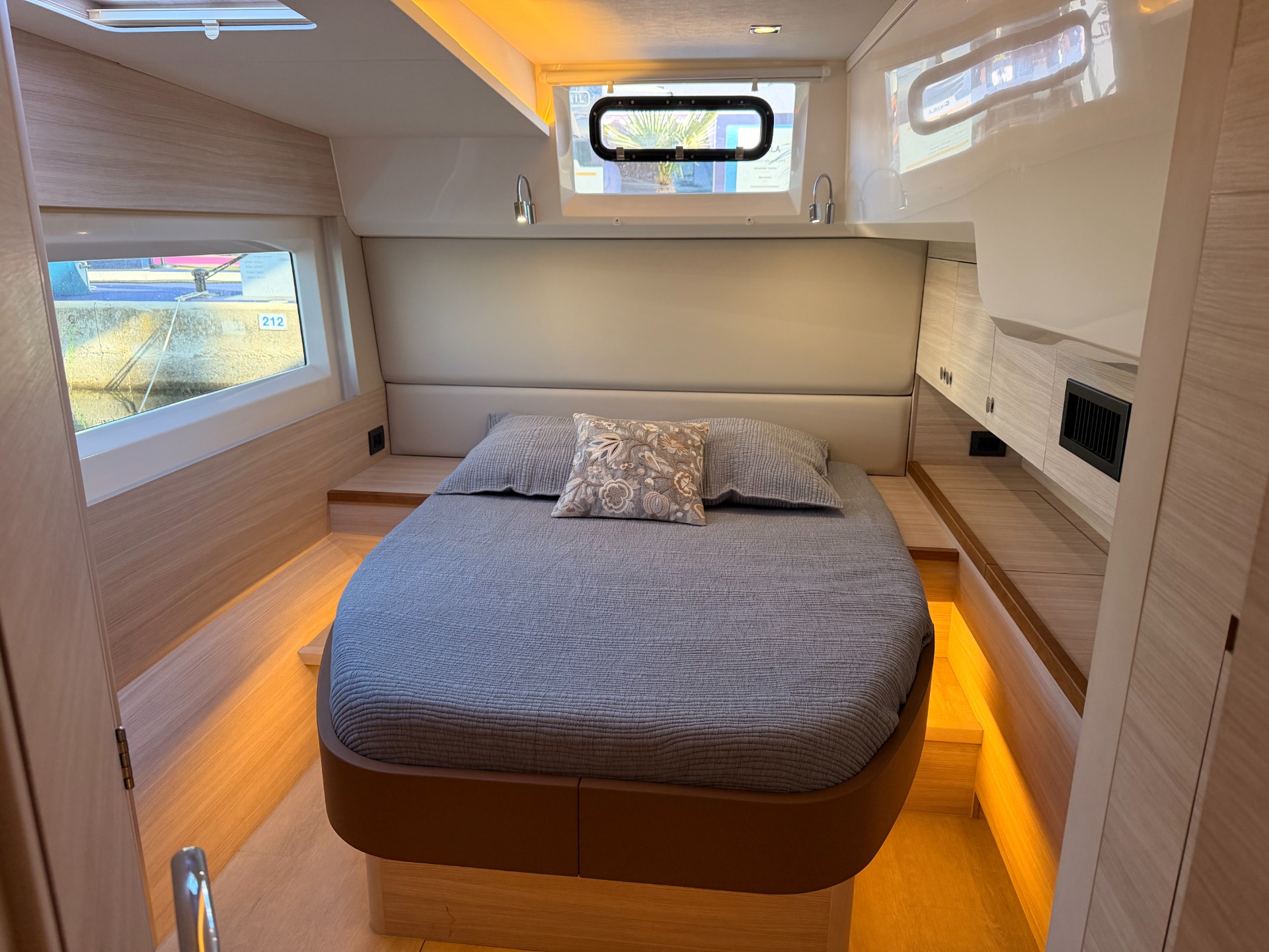 Aquila 45 Sail — cabina matrimoniale vista I