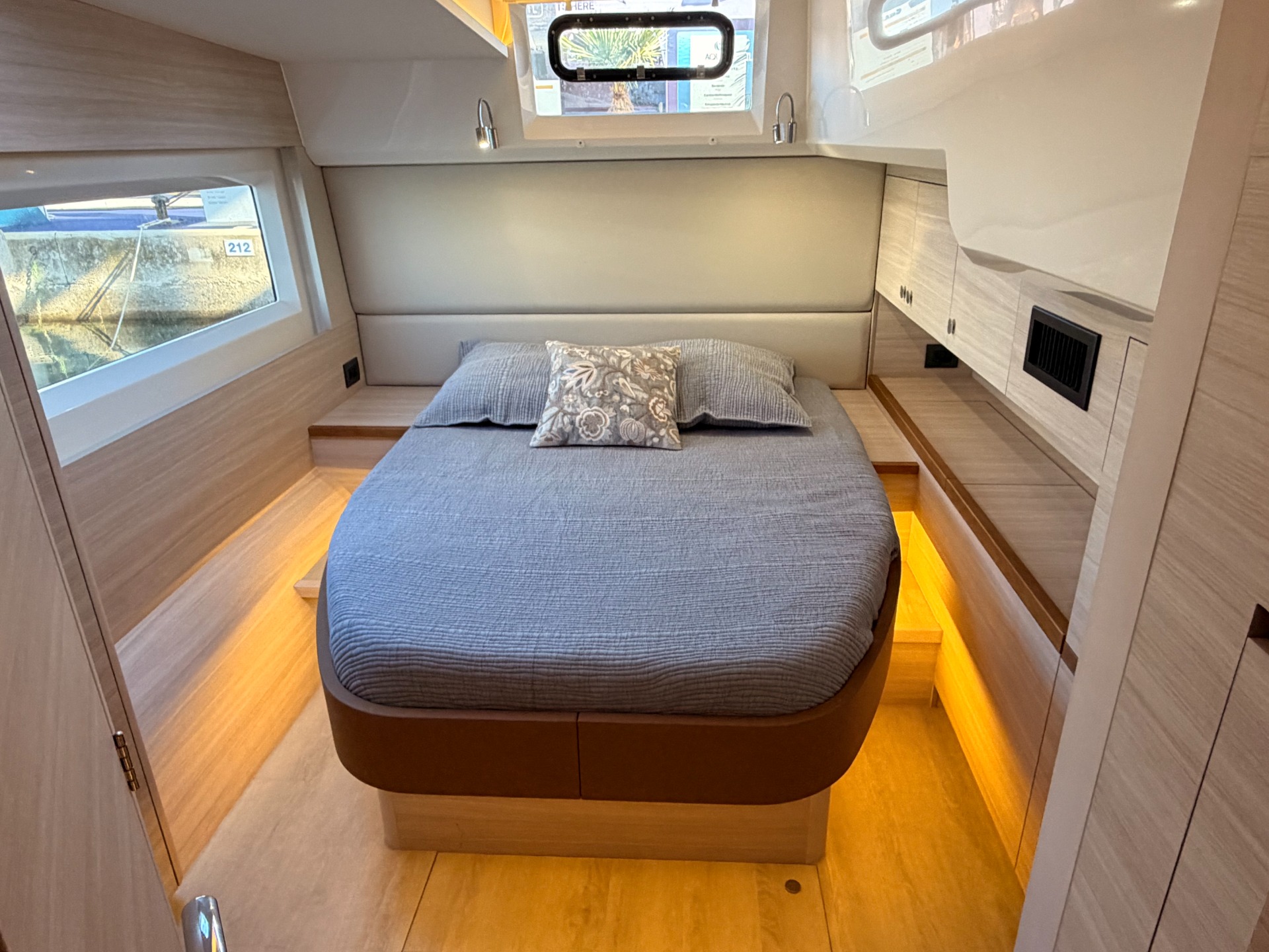 Aquila 45 Sail — cabina matrimoniale vista V