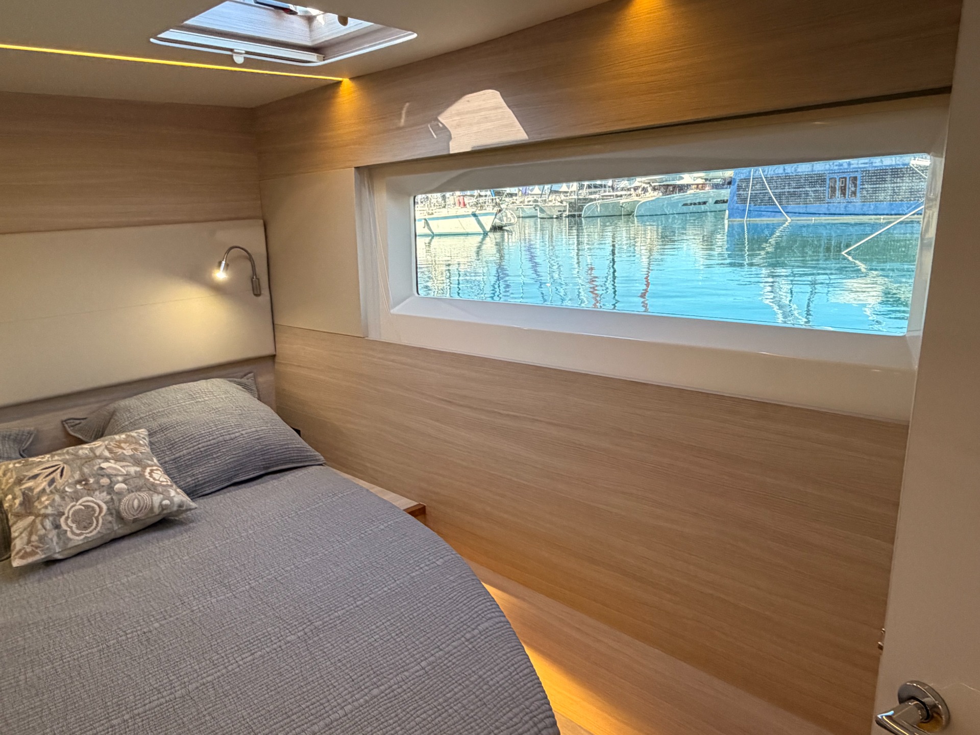 Aquila 45 Sail — cabina con letto singolo
