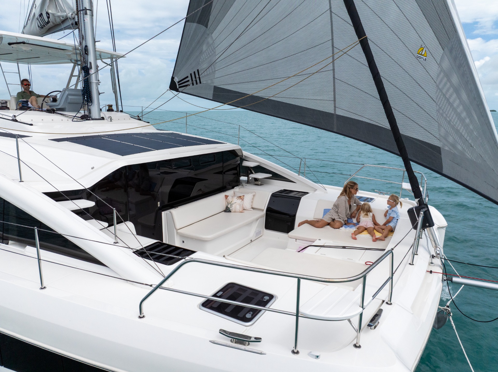 Aquila 50 Sail — living a bordo