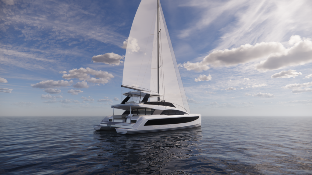 Aquila 65 Sail — vista laterale