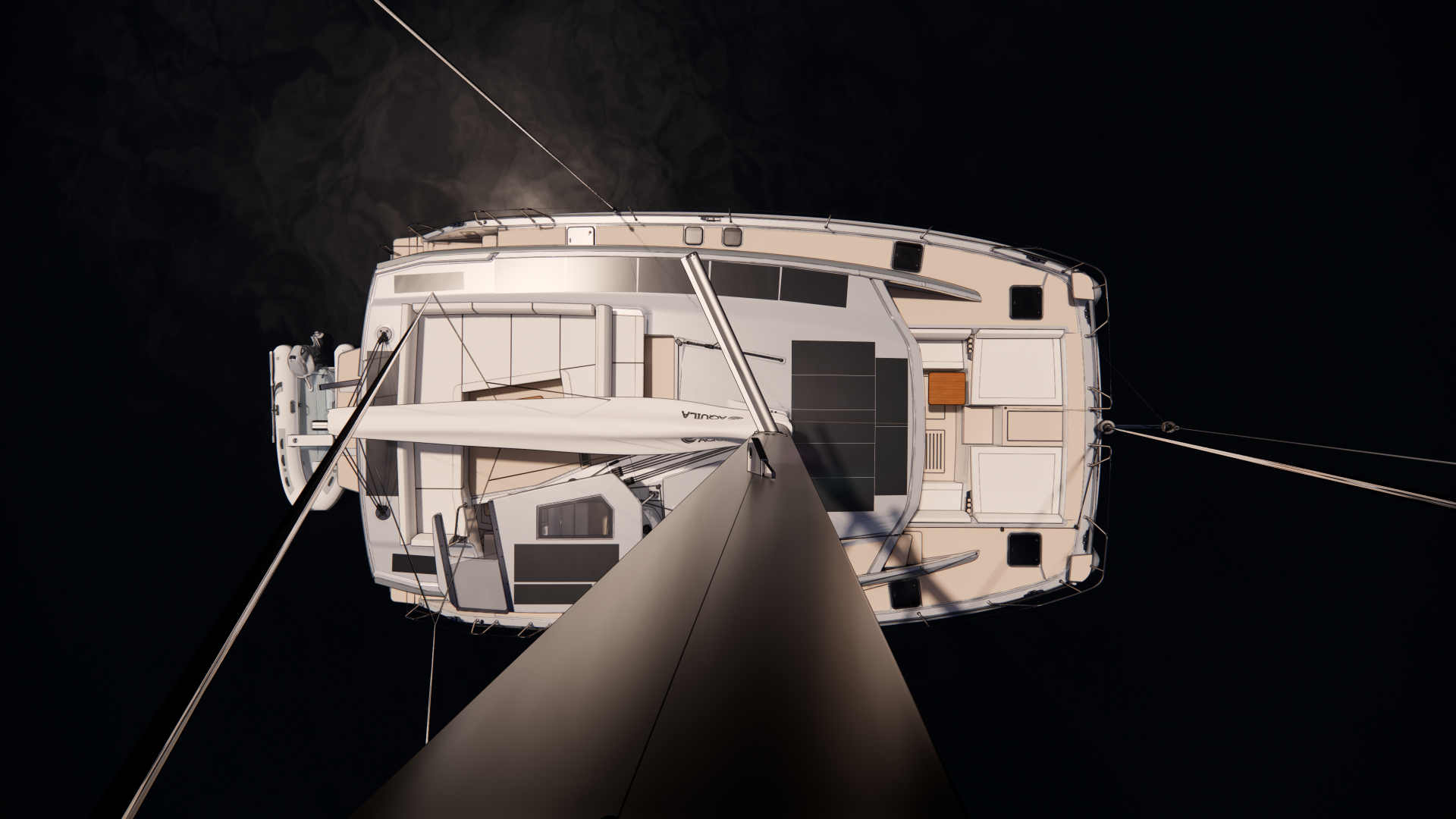 Aquila 45 Sail — vista dall'alto