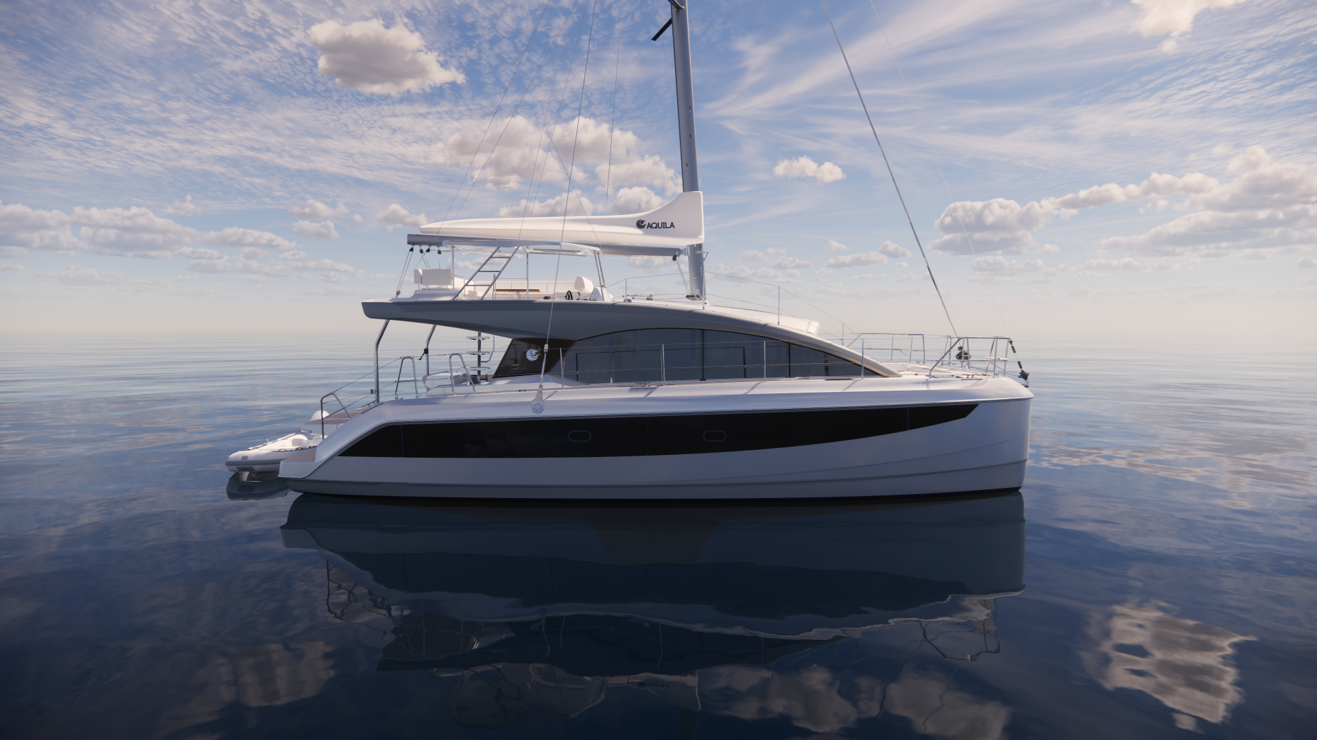 Aquila 45 Sail — vista laterale