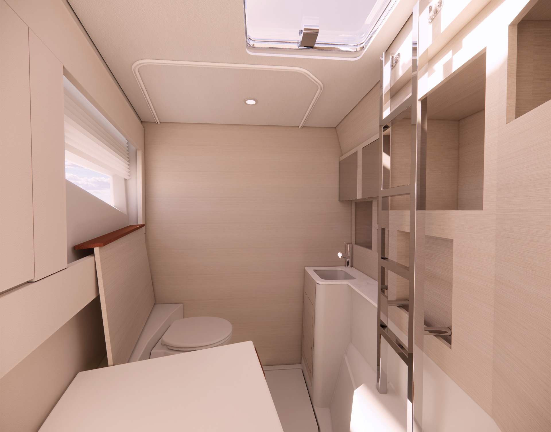 Aquila 45 Sail — cabina skipper vista II