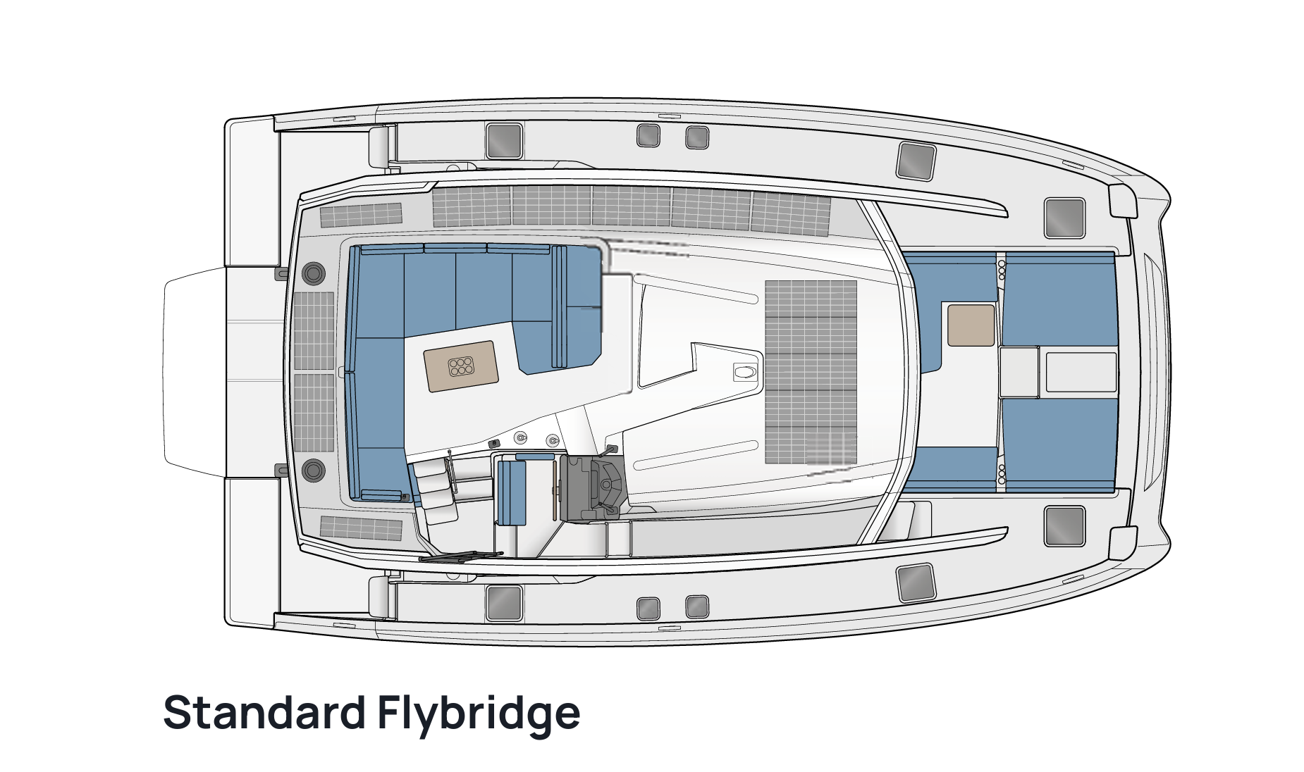 Aquila 45 Sail — layout interno I