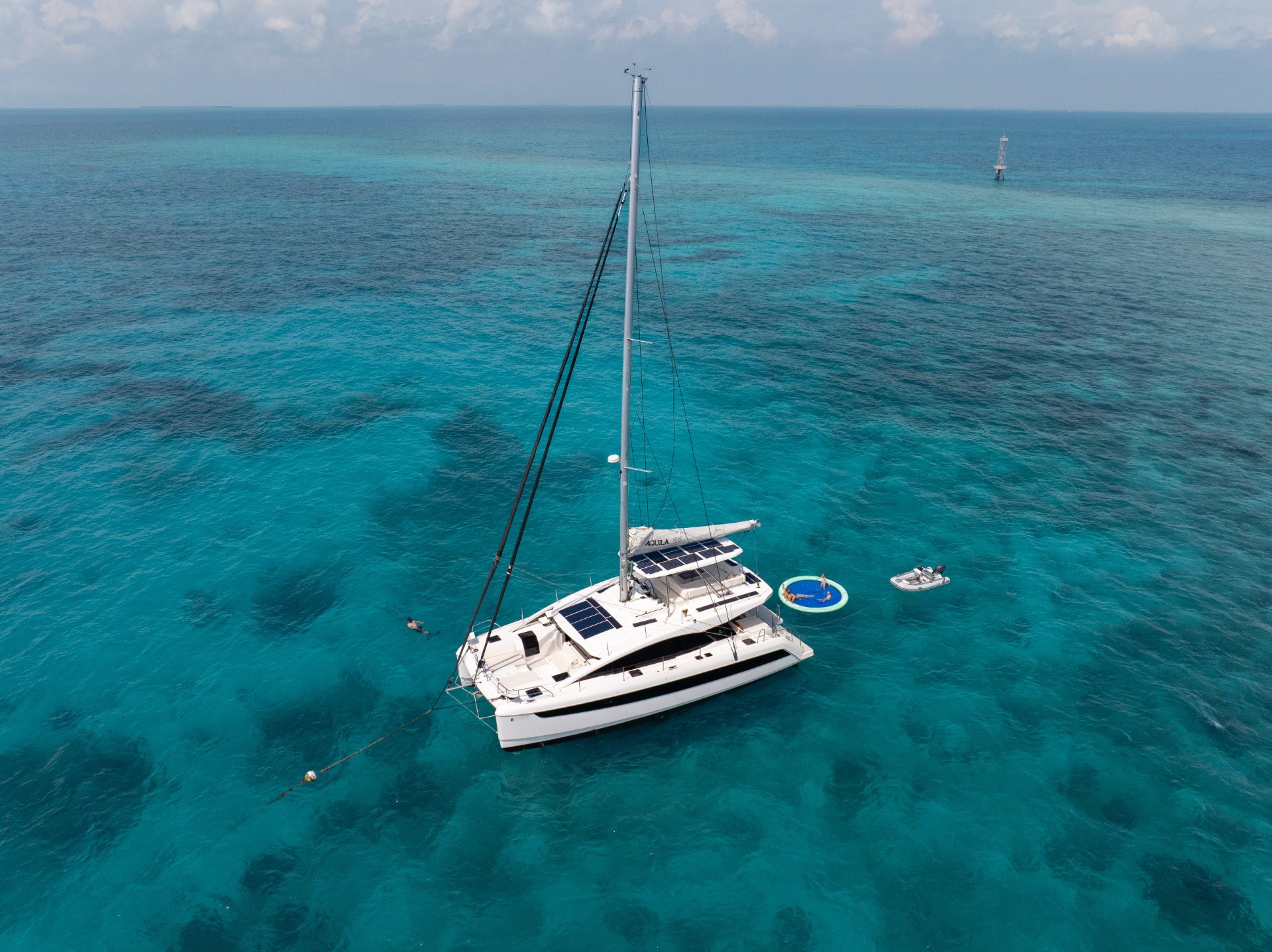 Aquila 50 Sail — atmosfera a bordo