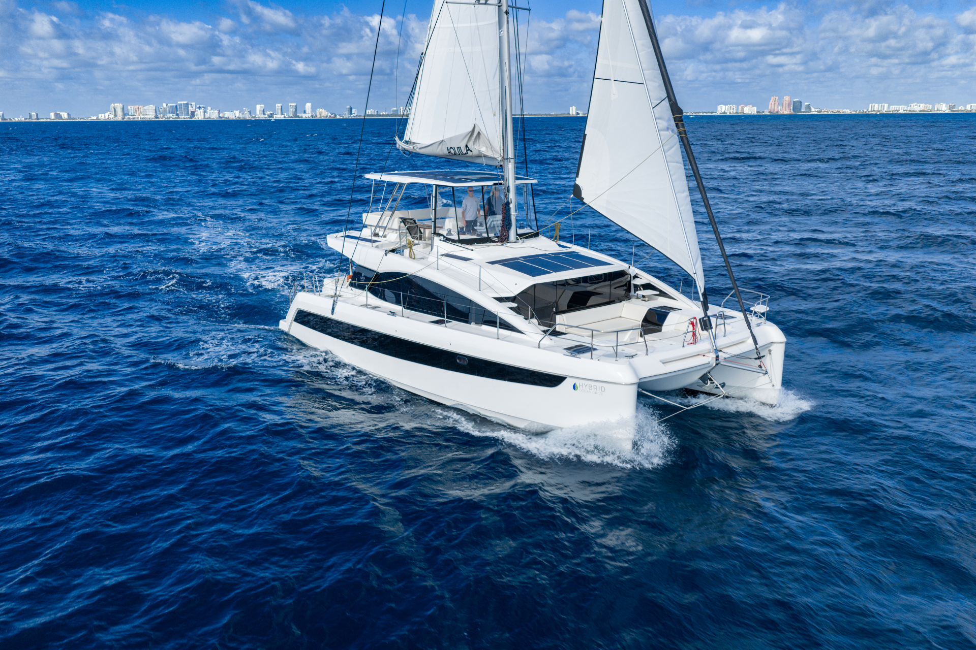 Aquila 50 Sail — render in navigazione I